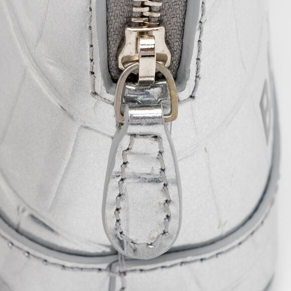 Balenciaga Metallic Croc Embossed Ville Mini Top Handle - Picture 10 of 15